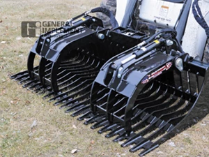 SKID STEER ROCK GRAPPLE