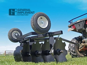 ATV "FLIP DISC" HARROW
